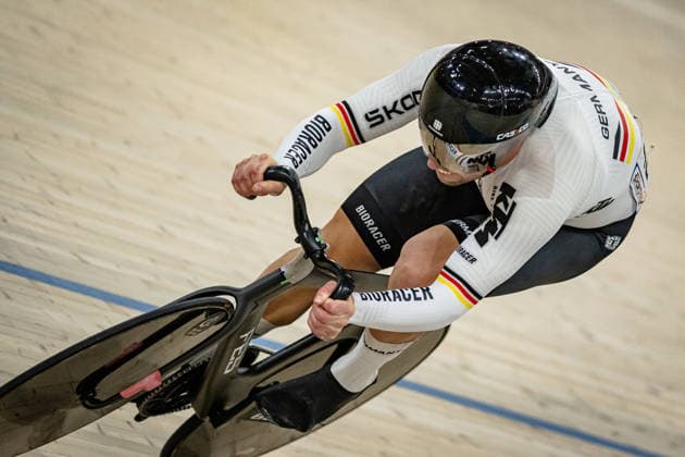 DÖRNBACH Maximilian UEC Track Cycling European Championships Konya 2026 DÖRNBACH Maximilian GBR Germany Landscape horizontal Landscape Event Event UEC Track Cycling European Championships 2026 Category Category Cycling Track Cycling European Championships Location Location Asia Türkiye Konya Discipline Sprint Category Elite Men Distance 200 m Date Date 03 02 2026 Tuesday Day 3