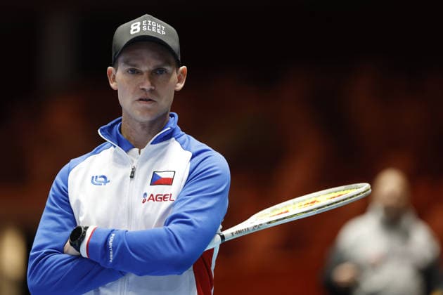 Coach Tomas Josefus during the preparation for the Davis Cup match Czech Republic - Sweden, in Jihlava, Czech Republic, on January 6, 2026. (CTKxPhoto PavelxLebeda) CTKPhotoF202602030023301  CTKPhotoF202602030023301