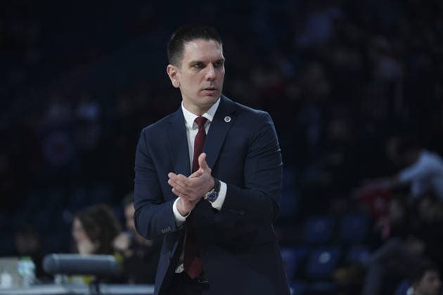 Bahcesehir Koleji v Slask - EuroCup Basketball ISTANBUL, TURKIYE - FEBRUARY 3: Head Coach of Bahcesehir Koleji Marko Barac is seen during EuroCup Basketball week 17 match between Bahcesehir Koleji and Slask at Sinan Erdem Dome in Istanbul, Turkiye on February 3, 2026. Bunyamin Celik Anadolu Istanbul Turkey. Editorial use only. Please get in touch for any other usage.  Copyright: x2026xAnadoluxBunyaminxCelikx