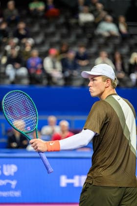 February 3, 2026, Perols, Montpellier, Occitanie, France: Martin Damm of the United States celebrates scoring a point during his match against Hubert Hurkacz of Poland at Open dÃ¢â‚¬â ¢Occitanie on February 3, 2026, at Sud de France Arena in Montpellier, France. Perols, Montpellier France - ZUMAc313 20260203_zsp_c313_003 Copyright: xFaresxChafaix