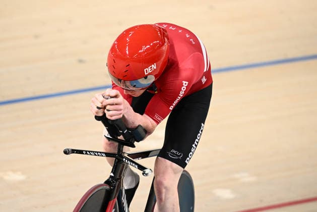 2026 UEC Track Elite European Championships Picture by Olly Hassell SWpix.com - 03 02 2026 - Cycling - 2026 UEC Track Elite European Championships - Konya Velodrome, Konya, Türkiye - Men™s Individual Pursuit - For Gold - Robin Skivild Juel (Denmark) Konya Konya Velodrome Türkiye Copyright: x xSWpix.comx(t axPhotographyxHubxLtd)xOllyxHassell SWpix.comx SWP-3177-0615