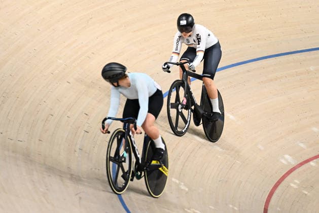 2026 UEC Track Elite European Championships Picture by Olly Hassell SWpix.com - 03 02 2026 - Cycling - 2026 UEC Track Elite European Championships - Konya Velodrome, Konya, Türkiye - Women™s Sprint - For Bronze - Lea Sophie Friedrich (Germany) Konya Konya Velodrome Türkiye Copyright: x xSWpix.comx(t axPhotographyxHubxLtd)xOllyxHassell SWpix.comx SWP-3177-0618