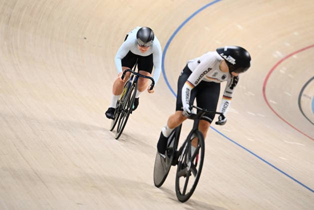 2026 UEC Track Elite European Championships Picture by Olly Hassell SWpix.com - 03 02 2026 - Cycling - 2026 UEC Track Elite European Championships - Konya Velodrome, Konya, Türkiye - Women™s Sprint - For Bronze - Iana Burlakova (Individual Neutral Athletes) Konya Konya Velodrome Türkiye Copyright: x xSWpix.comx(t axPhotographyxHubxLtd)xOllyxHassell SWpix.comx SWP-3177-0619