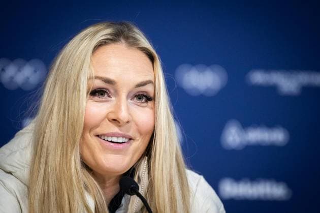 MILANO CORTINA 2026 - OLYMPISCHE WINTERSPIELE - CORTINA D™AMPEZZO - LINDSEY VONN PRESSEKONFERENZ ** NUR FÜR REDAKTIONELLE ZWECKE ** EDITORIAL USE ONLY **<p>03 02 2026-Cortina d™Ampezzo: Olympische Winterspiele Milano Cortina 2026 VMMC im Foto: US-Superstar Lindsey Vonn (Ski-Alpin) während einer Pressekonferenz im Medienzentrum. ( Italien Venetien Cortina d™Ampezzo Copyright: SaschaxFromm *** MILANO CORTINA 2026 OLYMPIC WINTER GAMES CORTINA D™AMPEZZO LINDSEY VONN PRESS CONFERENCE FOR EDITORIAL PURPOSES ONLY p 03 02 2026 Cortina d™Ampezzo Olympic Winter Games Milano Cortina 2026 VMMC in photo US superstar Lindsey Vonn Alpine skiing during a press conference at the media center Italy Veneto Cortina d™Ampezzo Copyright SaschaxFromm Copyright: SaschaxFromm doc84f1xldbj2tppsi3mxn ,EDITORIAL USE ONLY