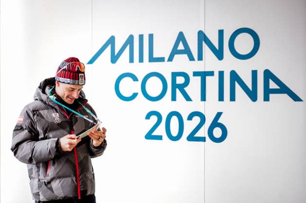 OLYMPICS - Winter Olympic Games, Olympische Spiele, Olympia, OS Milano Cortina 2026 VAL DI FIEMME,ITALY,03.FEB.26 - OLYMPICS - Winter Olympic Games Milano Cortina 2026, preview. Image shows Benjamin Moser (AUT).  GEPAxpictures xMatthiasxTrinkl
