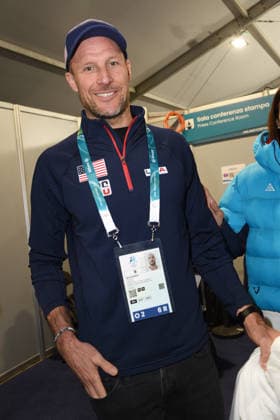 CORTINA, press conference, PK, Pressekonferenz LINDSEY VONN POST INJURY, IN THE PHOTO AKSEL SVINDAL  Copyright: xFRANCESCAxVIECELIx xipa-agency.netx xFRANCESCAxVIECELIx IPA_Agency_IPA70923300