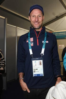 CORTINA, press conference, PK, Pressekonferenz LINDSEY VONN POST INJURY, IN THE PHOTO AKSEL SVINDAL  Copyright: xFRANCESCAxVIECELIx xipa-agency.netx xFRANCESCAxVIECELIx IPA_Agency_IPA70923302