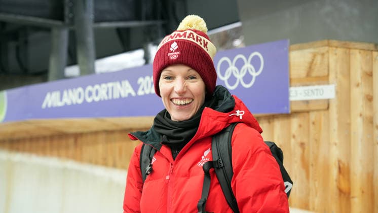 3.2.2026: Cortina d Ampezzo: Pista Eugenio Monti: Skeleton: Anja Huber-Selbach (Trainerin Dänemark) *** 3 2 2026 Cortina d Ampezzo Pista Eugenio Monti Skeleton Anja Huber Selbach Trainer Denmark