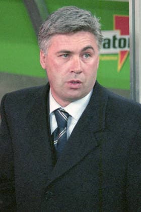 RECORD DATE NOT STATED CARLO ANCELOTTI, Juventus, Serie A, 1998-99, Inter vs Juventus 0-0, 27-02-1999, Primo piano, Head shot, Close up SERIE A 1998-99 INTER-JUVENTUS 0-0