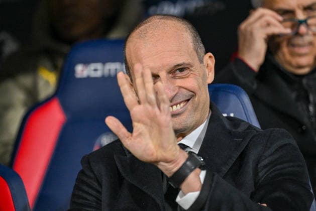 CALCIO - Serie A - Bologna FC vs AC Milan Milan s Head Coach Massimiliano Allegri during Bologna FC vs AC Milan, Italian soccer Serie A match in Bologna, Italy, February 03 2026 Bologna Italy  Copyright: xIPAxSport ABACAx