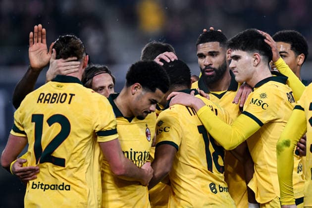 Db Bologna 03 02 2026 - campionato di calcio Serie A Bologna-Milan foto Daniele Buffa Image nella foto: esultanza gol Ruben Loftus Cheek 