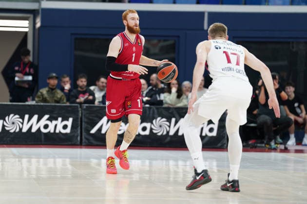 EA7 Emporio Armani Milano vs. Kosner Baskonia Vitoria-Gasteiz, pictured is Niccolò Mannion (EA7 Emporio Armani Milano)  Copyright: xSimonexLucarellix xipa-agency.netx xSimonexLucarellix IPA_Agency_IPA70929677