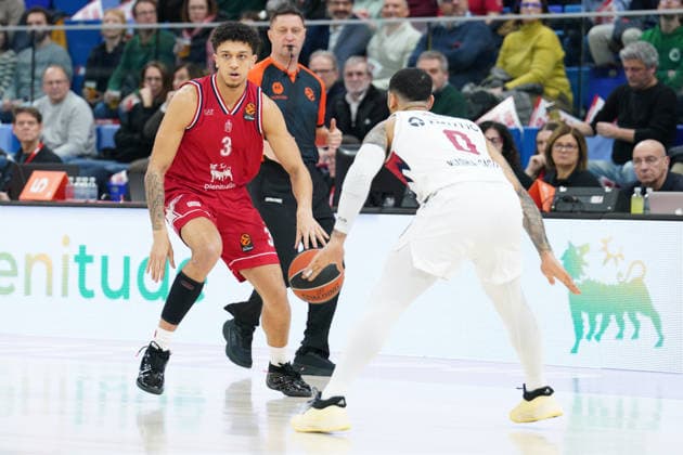 EA7 Emporio Armani Milano vs. Kosner Baskonia Vitoria-Gasteiz, pictured is Quinn Ellis (EA7 Emporio Armani Milano)  Copyright: xSimonexLucarellix xipa-agency.netx xSimonexLucarellix IPA_Agency_IPA70929755