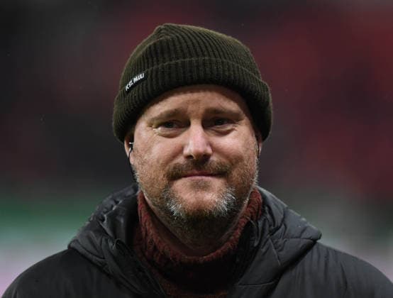 03 02 2026, xophax, Soccer , DFB Pokal , Quarterfinals, 2025 2026 , Bayer Leverkusen vs FC St Pauli President St Pauli Oke Göttlich Leverkusen