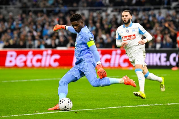 FOOTBALL : Olympique de Marseille VS Stade Rennais FC - Coupe de France - 03 02 2026 Brice Samba (SRFC) - Coupe de France match between Olympique de Marseille and Stade Rennais FC on February 3, 2026 at the Orange Velodrome Stadium in Marseille. MarseilleFrance  Copyright: xWilliamxCannarellax