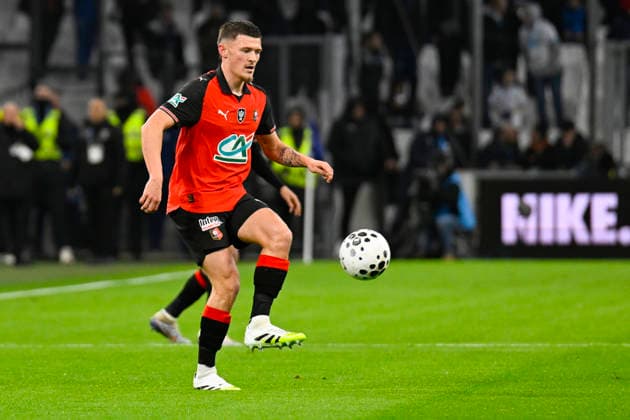 FOOTBALL : Olympique de Marseille VS Stade Rennais FC - Coupe de France - 03 02 2026 Quentin Merlin (SRFC) - Coupe de France match between Olympique de Marseille and Stade Rennais FC on February 3, 2026 at the Orange Velodrome Stadium in Marseille. MarseilleFrance  Copyright: xWilliamxCannarellax