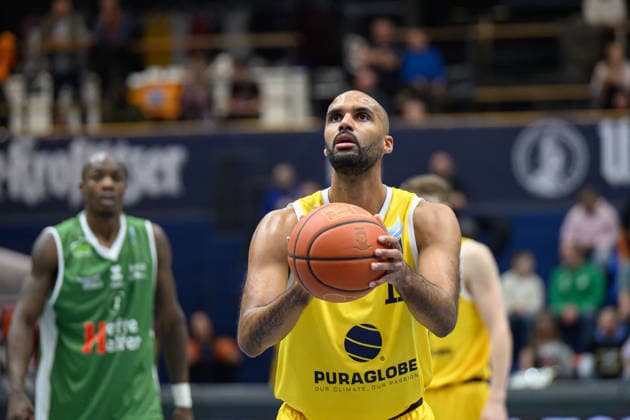 Akeem Vargas MBC, 11 , Syntainics MBC vs Hefte Helfen Bulls Kapfenberg, European North Basketball League 2025 26, Germany, Austria, 03 02 2026 Foto Schulz Weissenfels Stadthalle Sachsen Anhalt Germany