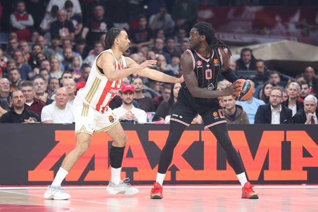 CRVENA ZVEZDA vs HAPOEL TEL AVIV JOHNATHAN MOTLEY, basketball player of Hapoel, during the Euroleague match against Crvena zvezda, at Belgrade Arena. Belgrade, 03.02.2026. photo: Ivica Veselinov MN PRESS BASKETBALL, EUROLEAGUE, CRVENA ZVEZDA, HAPOEL TEL AVIV Belgrade Belgrade Arena Serbia Copyright: xIvicaxVeselinovx xMNxPressx