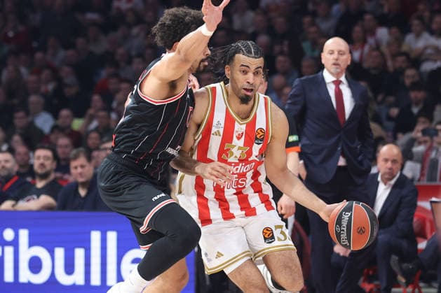 CRVENA ZVEZDA vs HAPOEL TEL AVIV JORDAN NWORA, basketball player of Crvena zvezda, during the Euroleague match against Hapoel, at Belgrade Arena. Belgrade, 03.02.2026. photo: Ivica Veselinov MN PRESS BASKETBALL, EUROLEAGUE, CRVENA ZVEZDA, HAPOEL TEL AVIV Belgrade Belgrade Arena Serbia Copyright: xIvicaxVeselinovx xMNxPressx