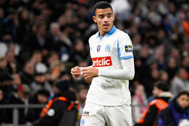 FOOTBALL : Olympique de Marseille VS Stade Rennais FC - Coupe de France - 03 02 2026 Mason Greenwood (OM) - Coupe de France match between Olympique de Marseille and Stade Rennais FC on February 3, 2026 at the Orange Velodrome Stadium in Marseille. MarseilleFrance  Copyright: xWilliamxCannarellax