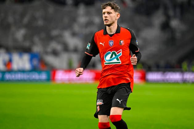 FOOTBALL : Olympique de Marseille VS Stade Rennais FC - Coupe de France - 03 02 2026 Sebastian Szymanski (SRFC) - Coupe de France match between Olympique de Marseille and Stade Rennais FC on February 3, 2026 at the Orange Velodrome Stadium in Marseille. MarseilleFrance  Copyright: xWilliamxCannarellax