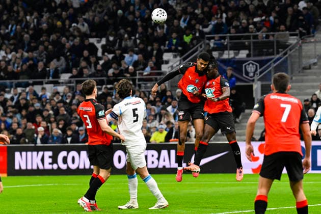 FOOTBALL : Olympique de Marseille VS Stade Rennais FC - Coupe de France - 03 02 2026 Coupe de France match between Olympique de Marseille and Stade Rennais FC on February 3, 2026 at the Orange Velodrome Stadium in Marseille. MarseilleFrance  Copyright: xWilliamxCannarellax
