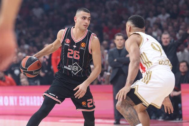 CRVENA ZVEZDA vs HAPOEL TEL AVIV YAM MADAR, basketball player of Hapoel, during the Euroleague match against Crvena zvezda, at Belgrade Arena. Belgrade, 03.02.2026. photo: Ivica Veselinov MN PRESS BASKETBALL, EUROLEAGUE, CRVENA ZVEZDA, HAPOEL TEL AVIV Belgrade Belgrade Arena Serbia Copyright: xIvicaxVeselinovx xMNxPressx