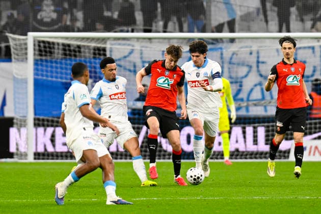 FOOTBALL : Olympique de Marseille VS Stade Rennais FC - Coupe de France - 03 02 2026 Sebastian Szymanski (SRFC) - Coupe de France match between Olympique de Marseille and Stade Rennais FC on February 3, 2026 at the Orange Velodrome Stadium in Marseille. MarseilleFrance  Copyright: xWilliamxCannarellax