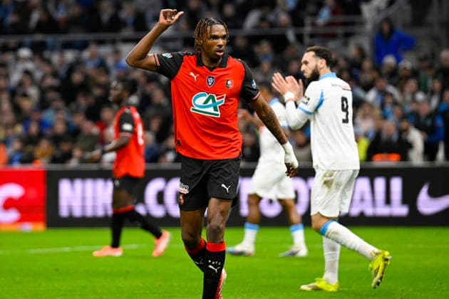 FOOTBALL : Olympique de Marseille VS Stade Rennais FC - Coupe de France - 03 02 2026 JÃ rÃ my Jacquet (SRFC) - Coupe de France match between Olympique de Marseille and Stade Rennais FC on February 3, 2026 at the Orange Velodrome Stadium in Marseille. MarseilleFrance  Copyright: xWilliamxCannarellax