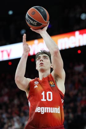 Justinian Jessup FC Bayern Basketball, 10 , GER, FC Bayern Basketball vs Paris Basketball, Basketball, Euroleague, Matchday 26, Season 2025 2026, 03 02 2026, GER, FC Bayern Basketball vs Paris Basketball, Basketball, Euroleague, Matchday 26, Season 2025 2026, 03 02 2026 Munich Copyright: xEibner-Pressefoto JennixMaulx EP_JML