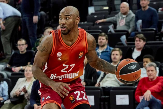 Turkish Airlines EuroLeague Basketball, FC Bayern Munich Basketball vs Paris Basketball, Munich FC Bayern Basketball, Munich FC Bayern Basketball, Paris Basketball, 2026 02 03 in Munich SAP Garden MIKE Isiaha FC Bayern Munich Basketball Forward Nr 22 BAY22 sportworld München SAP Garden Bayern Deutschland