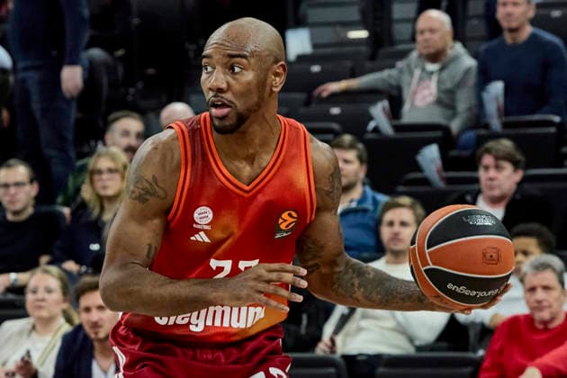 Turkish Airlines EuroLeague Basketball, FC Bayern Munich Basketball vs Paris Basketball, Munich FC Bayern Basketball, Munich FC Bayern Basketball, Paris Basketball, 2026 02 03 in Munich SAP Garden MIKE Isiaha FC Bayern Munich Basketball Forward Nr 22 BAY22 sportworld München SAP Garden Bayern Deutschland