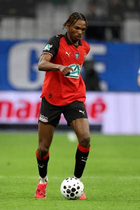 Olympique de Marseille v Stade Rennais - French Cup 2025 2026 Jeremy Jacquet of Stade Rennais in action during French Cup match between Olympique de Marseille and Stade Rennais at Orange Velodrome on February 3, 2026 in Marseille, France. WARNING! This Photograph May Only Be Used For Newspaper And Or Magazine Editorial Purposes. May Not Be Used For Publications Involving 1 player, 1 Club Or 1 Competition Without Written Authorisation From Football DataCo Ltd. For Any Queries, Please Contact Football DataCo Ltd on +44 (0) 207 864 9121 Marseille Orange Velodrome France France Copyright: xAllstarxPicturexLibraryxLtdx