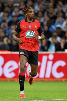 Olympique de Marseille v Stade Rennais - French Cup 2025 2026 Jeremy Jacquet of Stade Rennais running during French Cup match between Olympique de Marseille and Stade Rennais at Orange Velodrome on February 3, 2026 in Marseille, France. WARNING! This Photograph May Only Be Used For Newspaper And Or Magazine Editorial Purposes. May Not Be Used For Publications Involving 1 player, 1 Club Or 1 Competition Without Written Authorisation From Football DataCo Ltd. For Any Queries, Please Contact Football DataCo Ltd on +44 (0) 207 864 9121 Marseille Orange Velodrome France France Copyright: xAllstarxPicturexLibraryxLtdx
