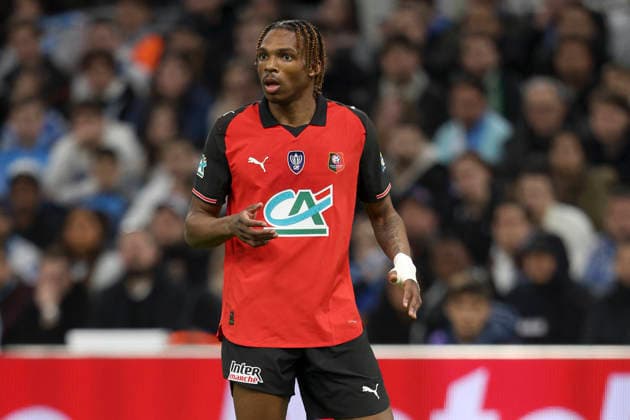 Olympique de Marseille v Stade Rennais - French Cup 2025 2026 Jeremy Jacquet of Stade Rennais in action during French Cup match between Olympique de Marseille and Stade Rennais at Orange Velodrome on February 3, 2026 in Marseille, France. WARNING! This Photograph May Only Be Used For Newspaper And Or Magazine Editorial Purposes. May Not Be Used For Publications Involving 1 player, 1 Club Or 1 Competition Without Written Authorisation From Football DataCo Ltd. For Any Queries, Please Contact Football DataCo Ltd on +44 (0) 207 864 9121 Marseille Orange Velodrome France France Copyright: xAllstarxPicturexLibraryxLtdx