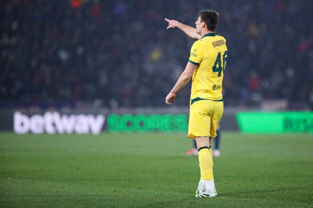 Matteo Gabbia of AC Milan gestures during the serie A match between Bologna FC and AC Milan at Renato dall™Ara stadium in Bologna (Italy), February 3, 2026. massimilianoxcarnabuci
