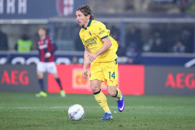 Luka Modric of AC Milan in action during the serie A match between Bologna FC and AC Milan at Renato dall™Ara stadium in Bologna (Italy), February 3, 2026. massimilianoxcarnabuci