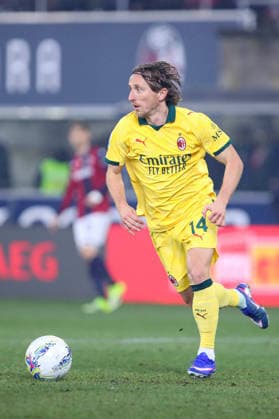 Luka Modric of AC Milan in action during the serie A match between Bologna FC and AC Milan at Renato dall™Ara stadium in Bologna (Italy), February 3, 2026. massimilianoxcarnabuci