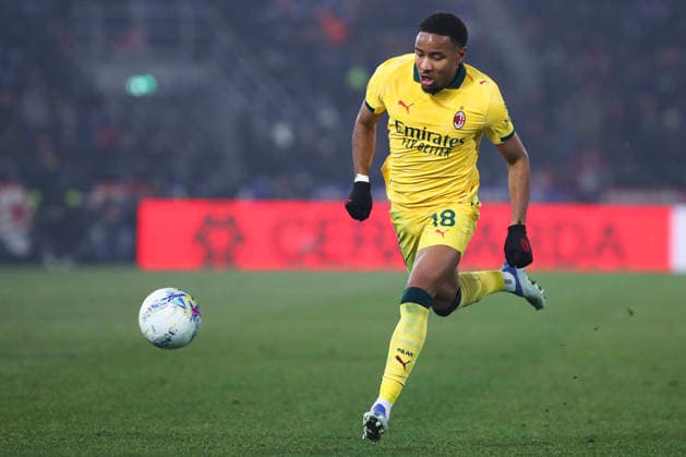 Christopher Nkunku of AC Milan in action during the serie A match between Bologna FC and AC Milan at Renato dall™Ara stadium in Bologna (Italy), February 3, 2026. massimilianoxcarnabuci