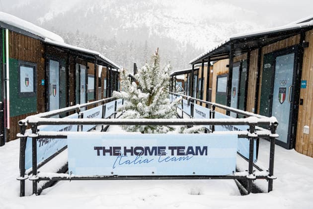 260203 The houses of Italy in the Cortina Olympic Village during day -3 of the 2026 Winter Olympics on February 3, 2026 in Cortina. Photo: Mathias Bergeld BILDBYRAN kod MB MB1294 Olympic Games, Olympische Spiele, Olympia, OS olympics winter olympics os ol olympiska spel vinter-os olympiske leker milano cortina 2026 milan cortina 2026 milano cortina 2026 olympic games milano cortina 2026 winter olympic games milano cortina-os milano cortina-ol vinter-ol -3 bbeng os-byn Olympic village sweden sverige *** 260203 The houses of Italy in the Cortina Olympic Village during day 3 of the 2026 Winter Olympics on February 3, 2026 in Cortina Photo Mathias Bergeld BILDBYRAN code MB MB1294 olympic games olympics winter olympics os ol olympiska spel vinter os olympiske leker milano cortina 2026 milan cortina 2026 milano cortina 2026 olympic games milano cortina 2026 winter olympic games milano cortina os milano cortina ol vinter ol 3 bbeng os byn Olympic village sweden sverige  Copyright: MATHIASxBERGELD BB260203MB094