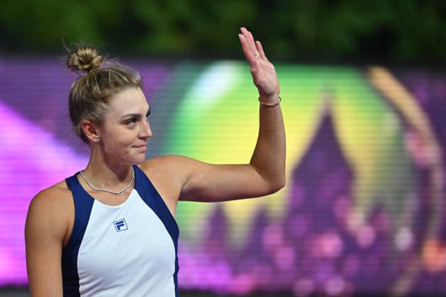 Transylvania Open 2026 - WTA, Tennis Damen 250 Tournament - Day 4 - Jaqueline Cristian v Lucrezia Stefanini Jaqueline Cristian of Romania competes in the first round of the Transylvania Open 2026 doubles game, a WTA250 Tournament, against Lucrezia Stefanini of Italy at BT Arena in Cluj-Napoca, Romania, on February 3, 2026. Cluj Napoca Romania  Copyright: xAlexxNicodimx originalFilename:nicodim-transylv260203_npwtj.jpg