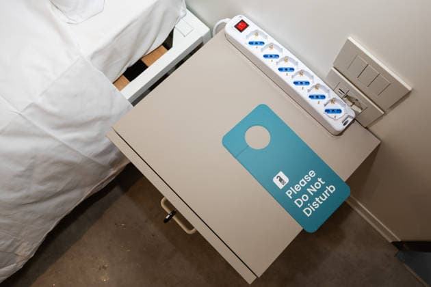 260203 A night table i a room in the Cortina Olympic Village during day -3 of the 2026 Winter Olympics on February 3, 2026 in Cortina. Photo: Mathias Bergeld BILDBYRAN kod MB MB1294 Olympic Games, Olympische Spiele, Olympia, OS olympics winter olympics os ol olympiska spel vinter-os olympiske leker milano cortina 2026 milan cortina 2026 milano cortina 2026 olympic games milano cortina 2026 winter olympic games milano cortina-os milano cortina-ol vinter-ol -3 bbeng os-byn Olympic village genre *** 260203 A night table i a room in the Cortina Olympic Village during day 3 of the 2026 Winter Olympics on February 3, 2026 in Cortina Photo Mathias Bergeld BILDBYRAN code MB MB1294 olympic games olympics winter olympics os ol olympic games winter os olympic games milano cortina 2026 milan cortina 2026 milano cortina 2026 olympic games milano cortina 2026 winter olympic games milano cortina os milano cortina ol winter ol 3 bbeng os village Olympic village genre  Copyright: MATHIASxBERGELD BB260203MB124