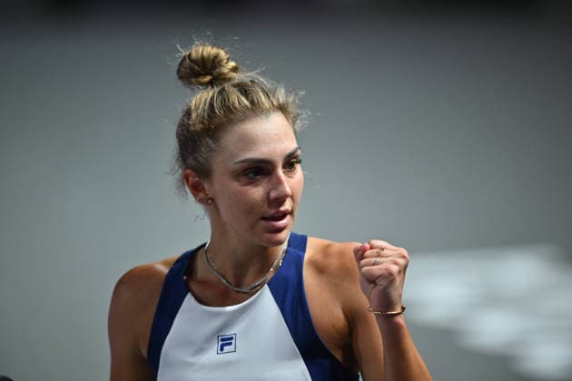 Transylvania Open 2026 - WTA, Tennis Damen 250 Tournament - Day 4 - Jaqueline Cristian v Lucrezia Stefanini Jaqueline Cristian of Romania competes in the first round of the Transylvania Open 2026 doubles game, a WTA250 Tournament, against Lucrezia Stefanini of Italy at BT Arena in Cluj-Napoca, Romania, on February 3, 2026. Cluj Napoca Romania  Copyright: xAlexxNicodimx originalFilename:nicodim-transylv260203_npToS.jpg