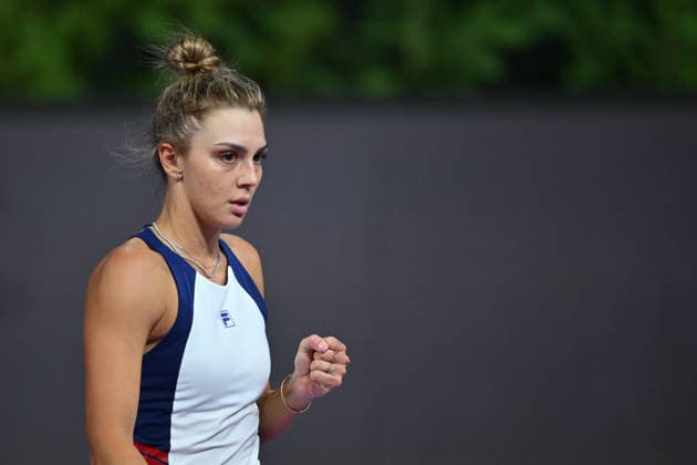 Transylvania Open 2026 - WTA, Tennis Damen 250 Tournament - Day 4 - Jaqueline Cristian v Lucrezia Stefanini Jaqueline Cristian of Romania competes in the first round of the Transylvania Open 2026 doubles game, a WTA250 Tournament, against Lucrezia Stefanini of Italy at BT Arena in Cluj-Napoca, Romania, on February 3, 2026. Cluj Napoca Romania  Copyright: xAlexxNicodimx originalFilename:nicodim-transylv260203_npOFF.jpg
