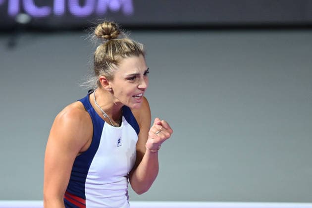 Transylvania Open 2026 - WTA, Tennis Damen 250 Tournament - Day 4 - Jaqueline Cristian v Lucrezia Stefanini Jaqueline Cristian of Romania competes in the first round of the Transylvania Open 2026 doubles game, a WTA250 Tournament, against Lucrezia Stefanini of Italy at BT Arena in Cluj-Napoca, Romania, on February 3, 2026. Cluj Napoca Romania  Copyright: xAlexxNicodimx originalFilename:nicodim-transylv260203_nptk5.jpg
