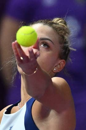 Transylvania Open 2026 - WTA, Tennis Damen 250 Tournament - Day 4 - Jaqueline Cristian v Lucrezia Stefanini Jaqueline Cristian of Romania competes in the first round of the Transylvania Open 2026 doubles game, a WTA250 Tournament, against Lucrezia Stefanini of Italy at BT Arena in Cluj-Napoca, Romania, on February 3, 2026. Cluj Napoca Romania  Copyright: xAlexxNicodimx originalFilename:nicodim-transylv260203_npZZV.jpg