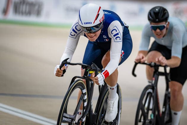 COPPONI Clara UEC Track Cycling European Championships Konya 2026 COPPONI Clara FRA France Landscape horizontal Landscape Event Event UEC Track Cycling European Championships 2026 Category Category Cycling Track Cycling European Championships Location Location Asia Türkiye Konya Discipline Omnium Points Race Category Elite Women Distance 20 km Date Date 03 02 2026 Tuesday Day 3