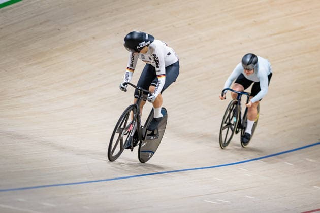 LYSENKO Alina, FRIEDRICH Lea Sophie UEC Track Cycling European Championships Konya 2026 LYSENKO Alina RUS Russia FRIEDRICH Lea Sophie GER Germany Landscape horizontal Landscape Event Event UEC Track Cycling European Championships 2026 Category Category Cycling Track Cycling European Championships Location Location Asia Türkiye Konya Discipline Sprint Category Elite Women Distance m Date Date 03 02 2026 Tuesday Day 3