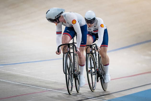 FINUCANE Emma, CAPEWELL Sophie UEC Track Cycling European Championships Konya 2026 FINUCANE Emma CAPEWELL Sophie GBR Great Britain Landscape horizontal Landscape Event Event UEC Track Cycling European Championships 2026 Category Category Cycling Track Cycling European Championships Location Location Asia Türkiye Konya Discipline Sprint Category Elite Women Distance m Date Date 03 02 2026 Tuesday Day 3