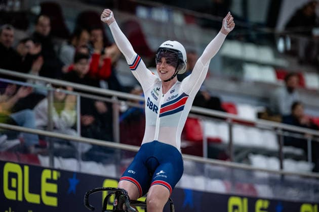 FINUCANE Emma UEC Track Cycling European Championships Konya 2026 FINUCANE Emma GBR Great Britain Landscape horizontal Landscape Event Event UEC Track Cycling European Championships 2026 Category Category Cycling Track Cycling European Championships Location Location Asia Türkiye Konya Discipline Sprint Category Elite Women Distance m Date Date 03 02 2026 Tuesday Day 3